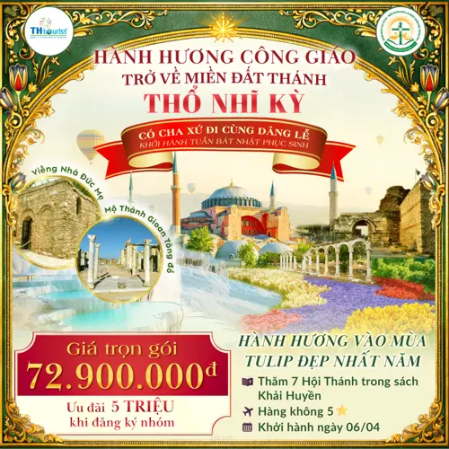 THỔ NHĨ KỸ HÀNH HƯƠNG CÔNG GIÁO 2026