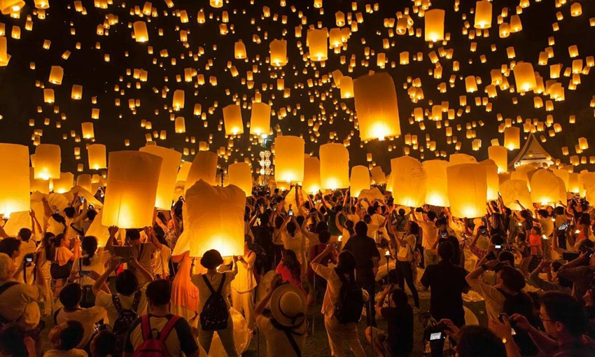 Lễ hội Yi Peng Chiang Mai – Trải nghiệm huyền ảo khi du lịch Thái Lan 2025