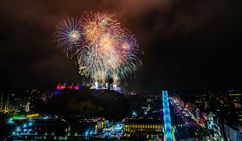 Hogmanay Edinburgh – Tiệc countdown đường phố hoành tráng bậc nhất Scotland 2025